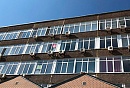 Выполнение работ по декоративно-защитному окрашиванию лицевого фасада здания, г. Тюмень