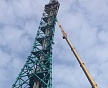 Ремонт оголовка факела на производстве мономеров ООО "Томскнефтехим", г. Томск